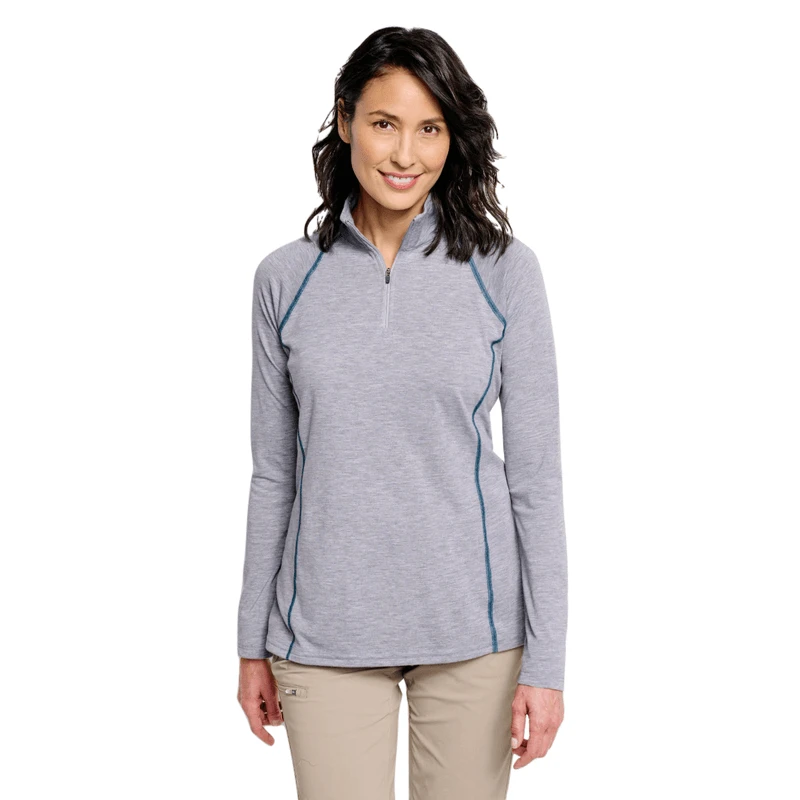 Orvis Drirelease Long-Sleeved Quarter-Zip Shirt - Women's 9 Orvis Drirelease Long-Sleeved Quarter-Zip Shirt - Women's - Image 7