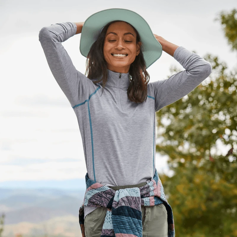 Orvis Drirelease Long-Sleeved Quarter-Zip Shirt - Women's 8 Orvis Drirelease Long-Sleeved Quarter-Zip Shirt - Women's - Image 6