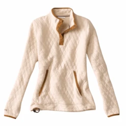 Orvis Outdoor Quilted Snap Sweatshirt - Women's