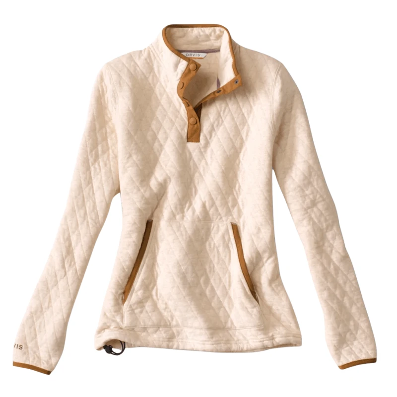 Orvis Outdoor Quilted Snap Sweatshirt - Women's 3 Orvis Outdoor Quilted Snap Sweatshirt - Women's