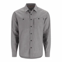 Simms Cutbank Chambray Long Sleeve Shirt - Men's -Professional Fishing Equipment Store 1238177 800 auto