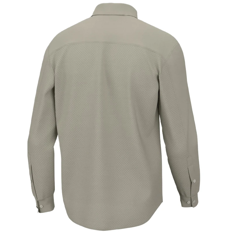 Huk Tide Point Solid Short Sleeve Shirt - Men's 4 Huk Tide Point Solid Short Sleeve Shirt - Men's - Image 2