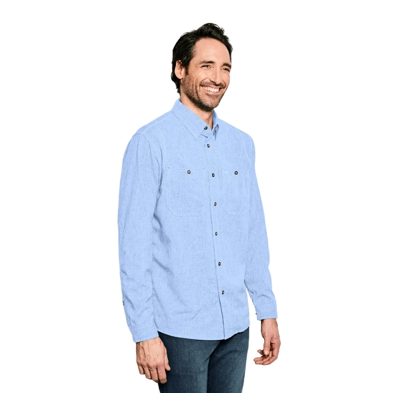Orvis Tech Chambray Work Shirt - Men's 4 Orvis Tech Chambray Work Shirt - Men's - Image 2