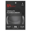 Scientific Anglers Absolute Fluorocarbon Tapered Leader 1 Scientific Anglers Absolute Fluorocarbon Tapered Leader -Professional Fishing Equipment Store 1334578 800 auto