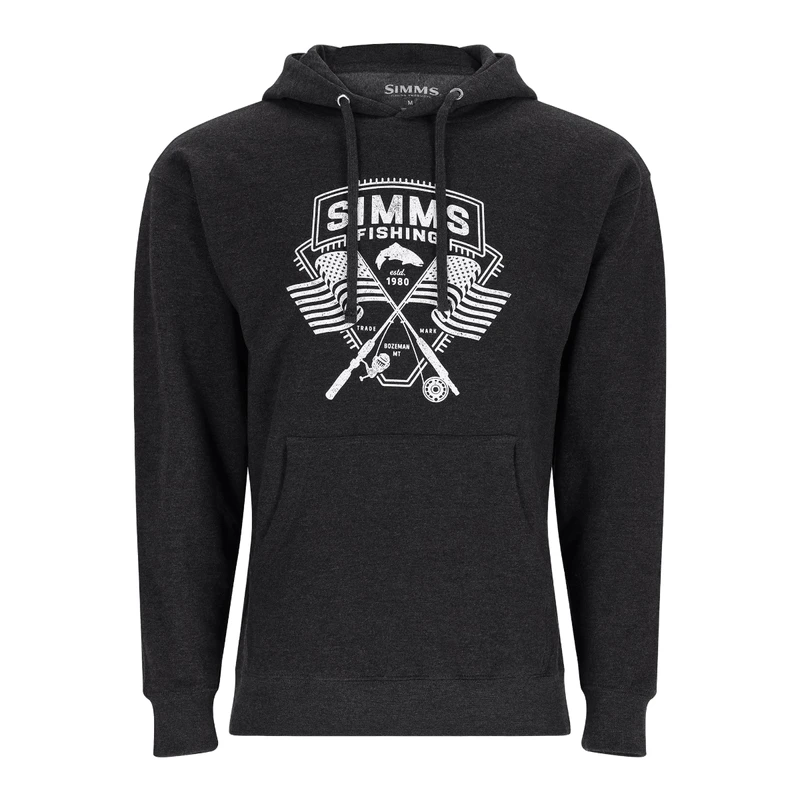 Simms Rods And Stripes Hoodie - Men's